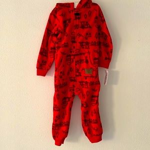 Boys new with tags fleece onesie
